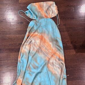 Beautiful sexy ombre sundress
